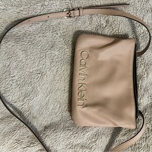 Calvin Klein Light Pink Crossbody Bag